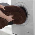 PawCozy Nest: Plush Anti-Anxiety Pet Bed, Light Grey -  by Handbags Specialist Headquarter | Available at Handbags Specialist Headquarter