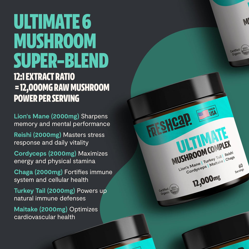 MushroomMind: Ultimate Nootropic Focus Formula - Health-Care by Handbags Specialist Headquarter | Available at Handbags Specialist Headquarter