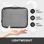 TravelMate 8-Piece Packing Cubes - Luggage Travel Bags by Handbags Specialist Headquarter | Available at Handbags Specialist Headquarter
