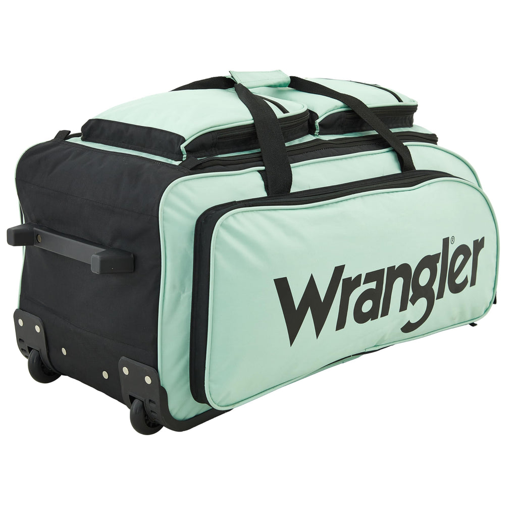 Wrangler Wesley Rolling Duffel Bag - Luggage Travel Bags by Handbags Specialist Headquarter | Available at Handbags Specialist Headquarter