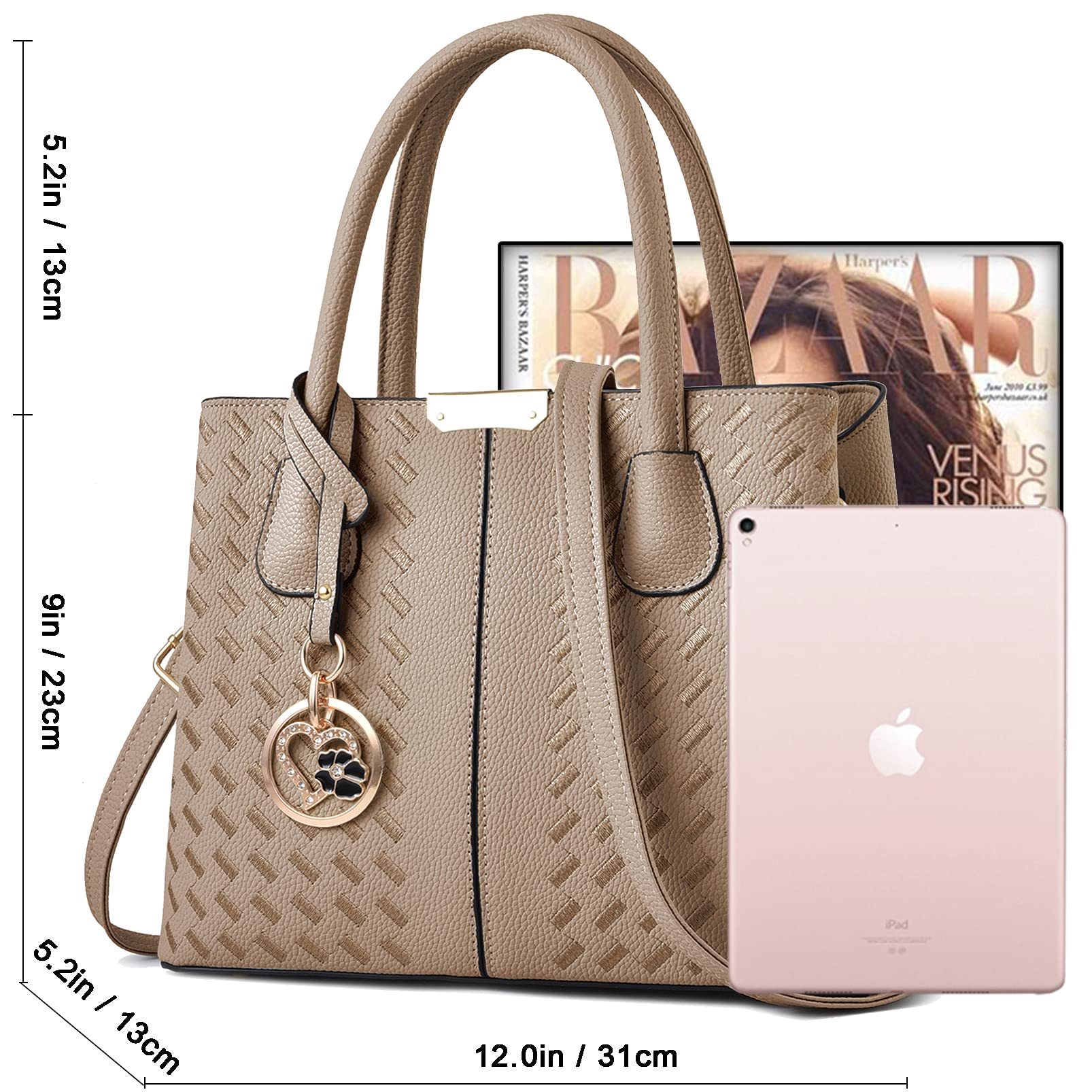 COCIFER Women's Shoulder Tote Handbag
