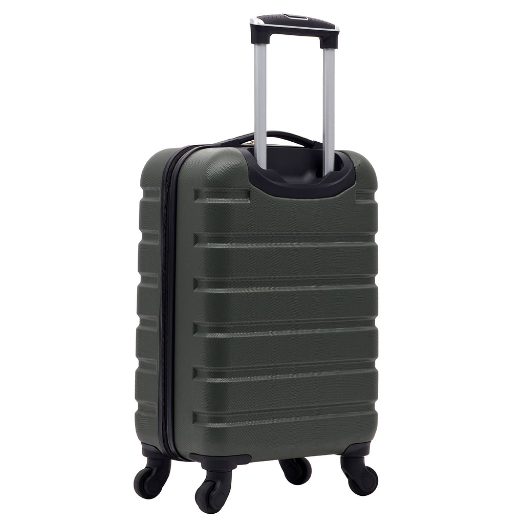 Wrangler 22 Olive Hardside Spinner Carry-On