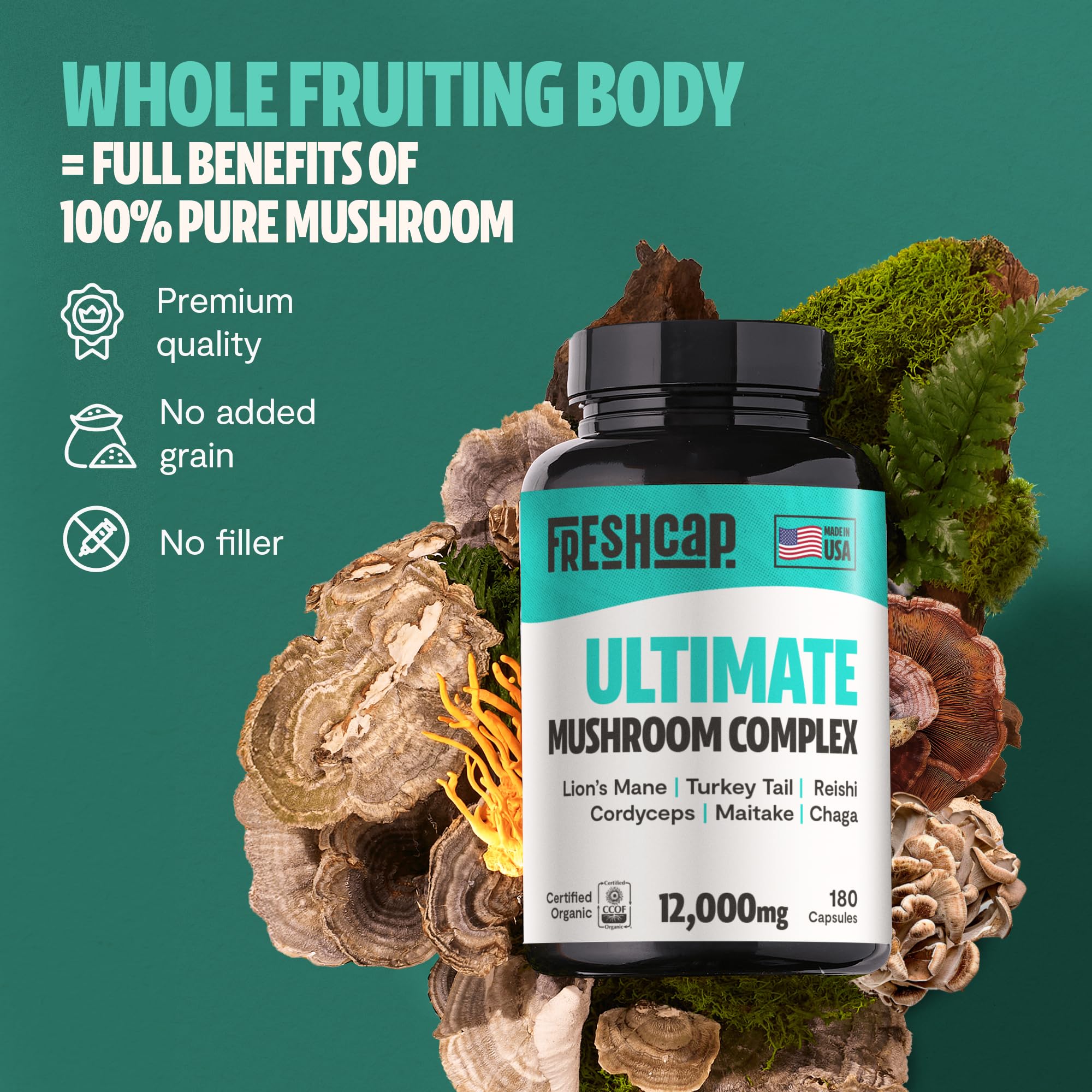 MushroomMind: Ultimate Nootropic Focus Formula - Health-Care by Handbags Specialist Headquarter | Available at Handbags Specialist Headquarter