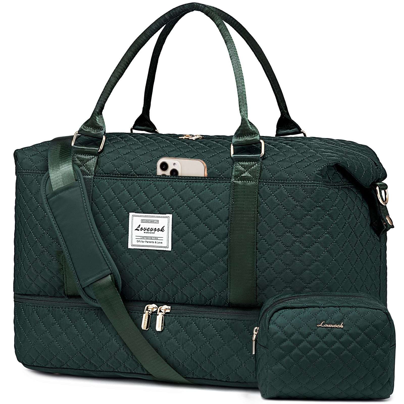 LOVEVOOK All-in-One Duffle: Travel & Gym Ready - Luggage Travel Bags by Handbags Specialist Headquarter | Available at Handbags Specialist Headquarter