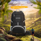 ZOMAKE 35L Compact Waterproof Hiking Backpack - Backpack Bags by Handbags Specialist Headquarter | Available at Handbags Specialist Headquarter