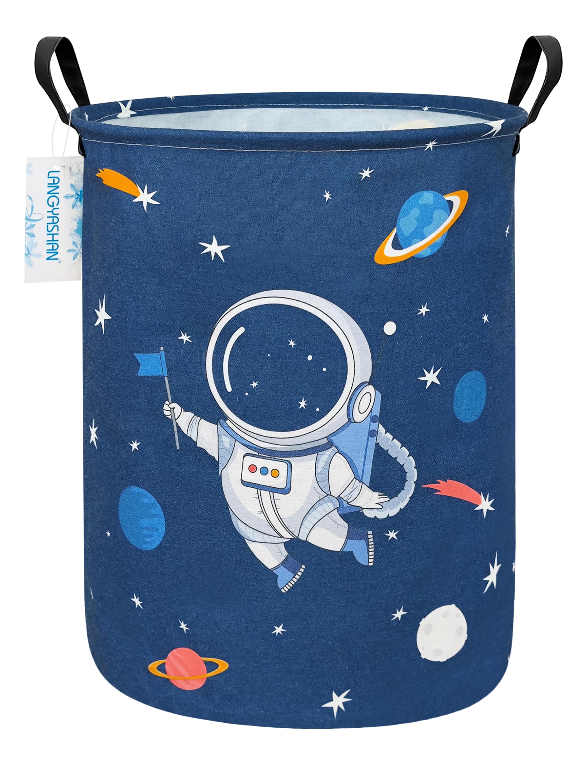 Collapsible Canvas Hamper by LANGYASHAN - Laundry Baskets by Handbags Specialist Headquarter | Available at Handbags Specialist Headquarter