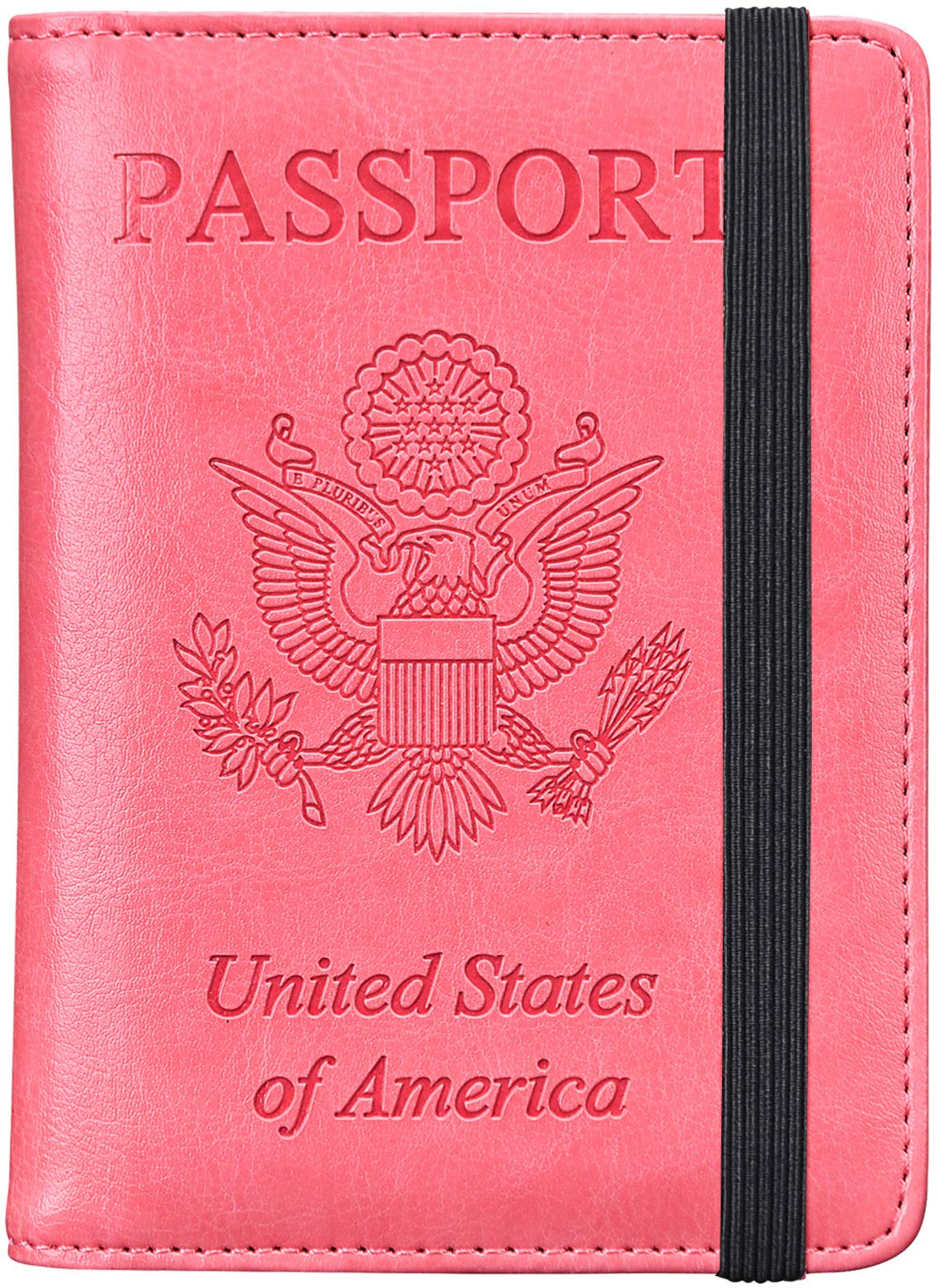 HerriaT RFID Leather Passport Wallet - Gray -  by Handbags Specialist Headquarter | Available at Handbags Specialist Headquarter