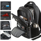 SecureSlim Laptop Backpack with USB & Water Resistance - Backpack Bags by Handbags Specialist Headquarter | Available at Handbags Specialist Headquarter