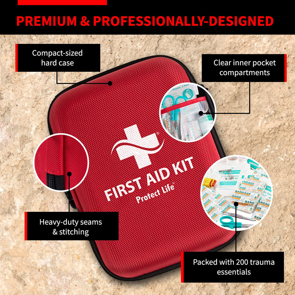 Protect Life Ultimate Survival First Aid Kit -  by Handbags Specialist Headquarter | Available at Handbags Specialist Headquarter