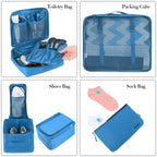 TravelMate 8-Piece Packing Cubes - Luggage Travel Bags by Handbags Specialist Headquarter | Available at Handbags Specialist Headquarter