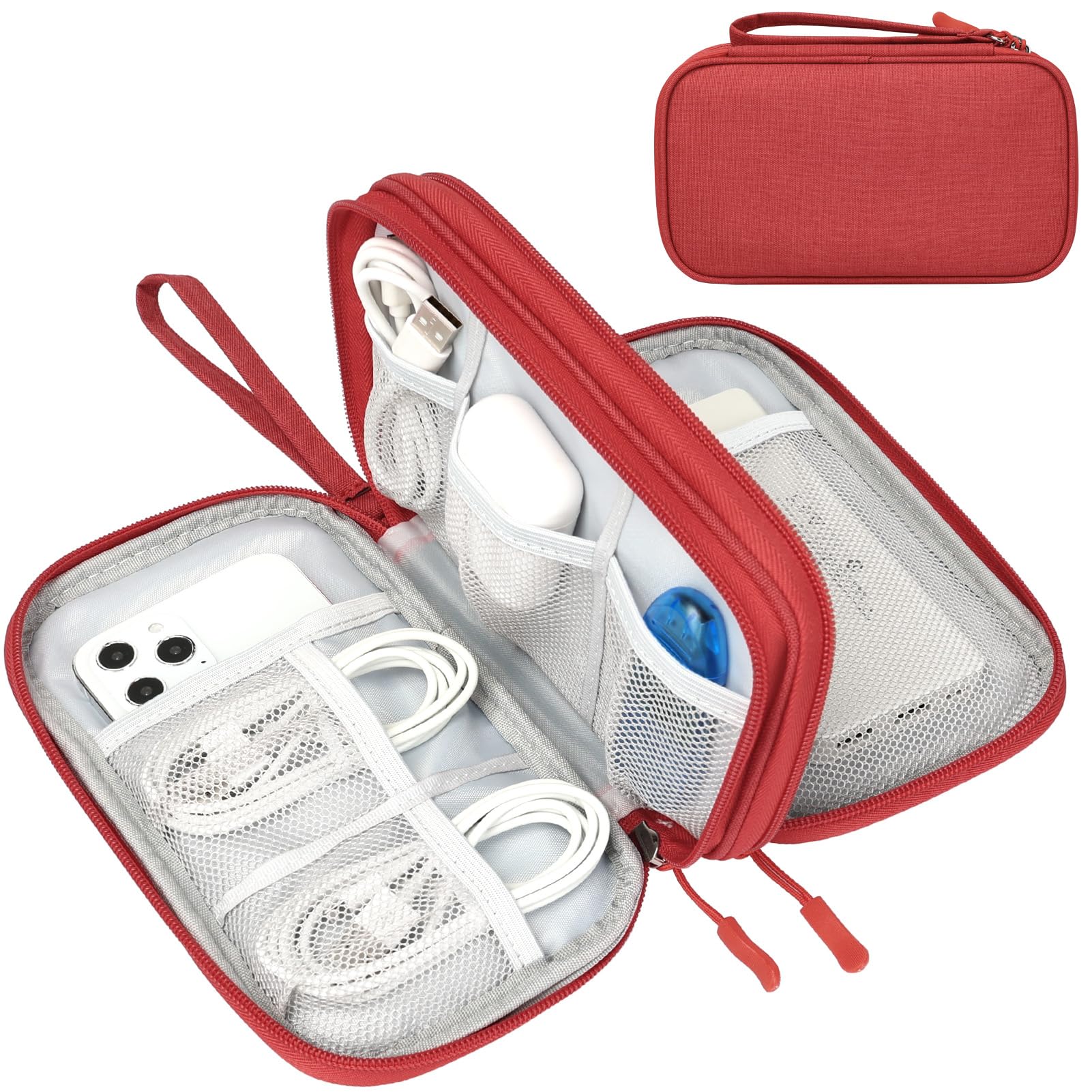 FYY All-in-One Travel Cable Organizer Pouch -  by Handbags Specialist Headquarter | Available at Handbags Specialist Headquarter