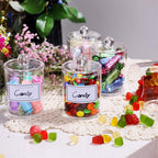 Clear Acrylic Qtip Dispenser Set - 4 Pack - Decor by Handbags Specialist Headquarter | Available at Handbags Specialist Headquarter