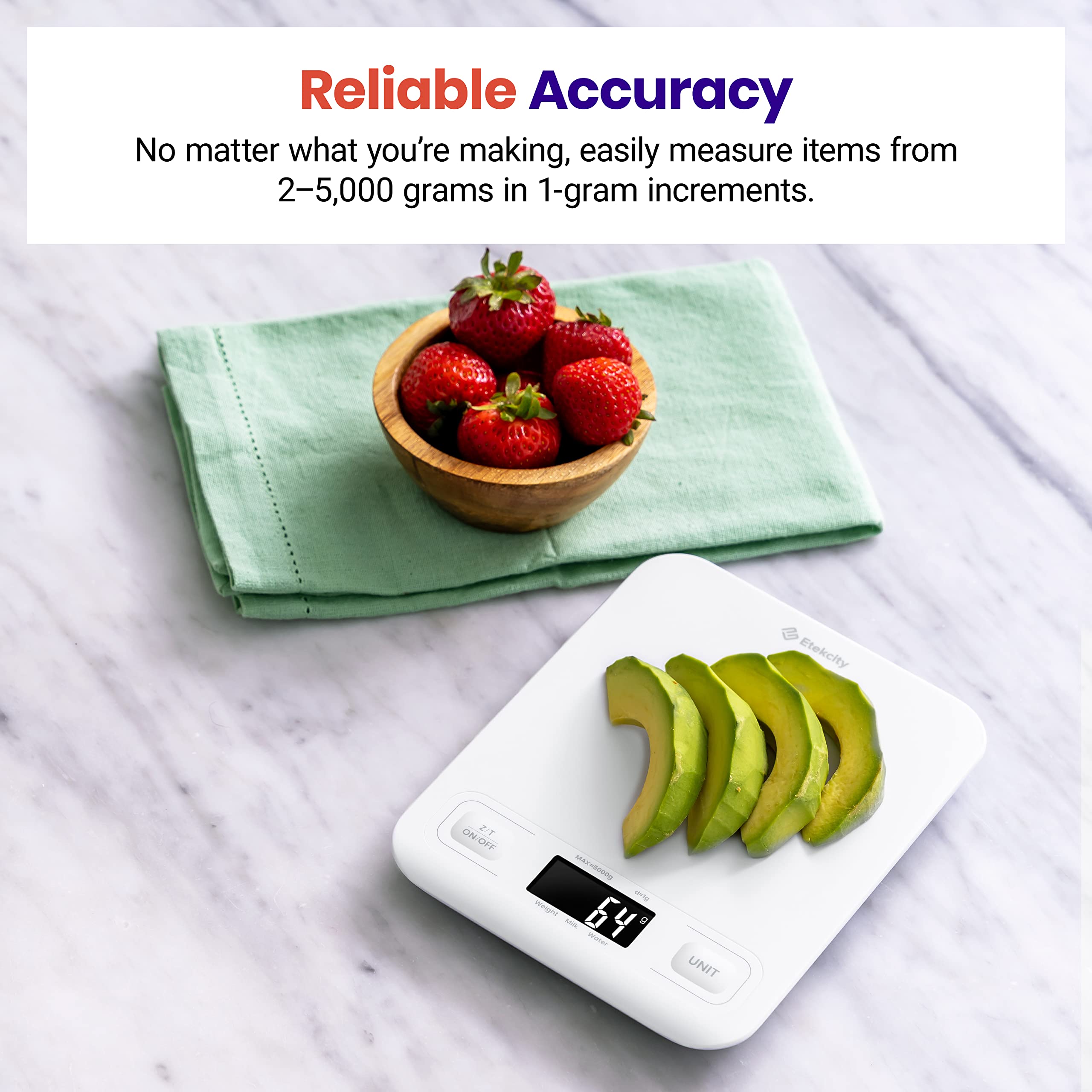 Etekcity Precision Scale: Grams & Ounces Master - Home & Kitchen by Handbags Specialist Headquarter | Available at Handbags Specialist Headquarter