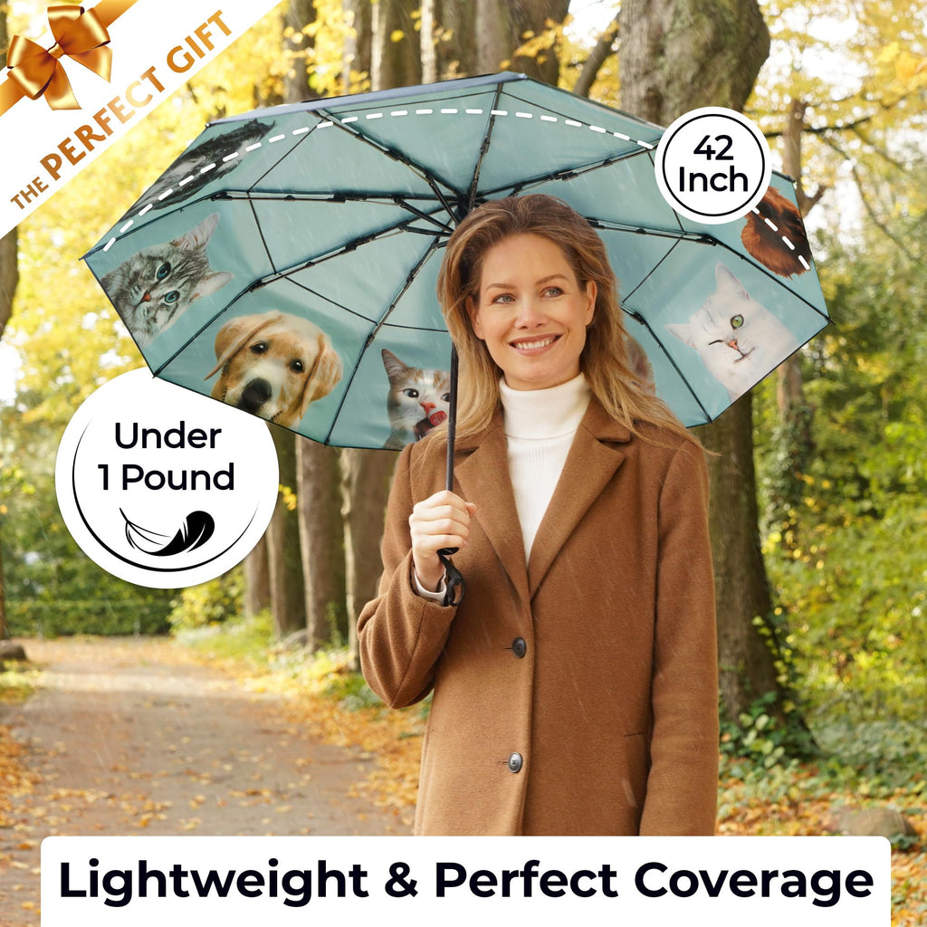 TUMELLA Elite Windproof Travel Umbrella -  by Handbags Specialist Headquarter | Available at Handbags Specialist Headquarter