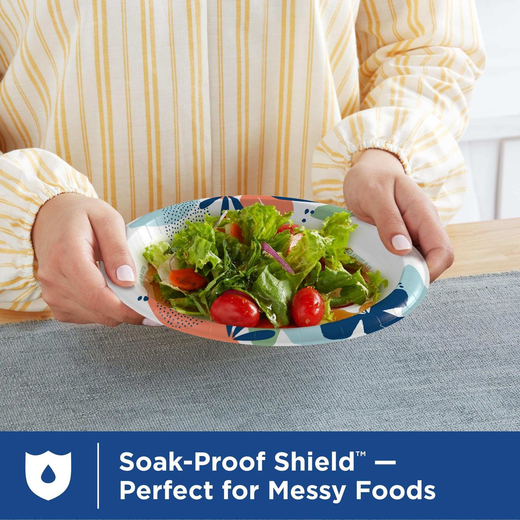 Durable Dixie 8.5 Plates: Strong, Safe & Soak-Proof - Paper Plates by Handbags Specialist Headquarter | Available at Handbags Specialist Headquarter