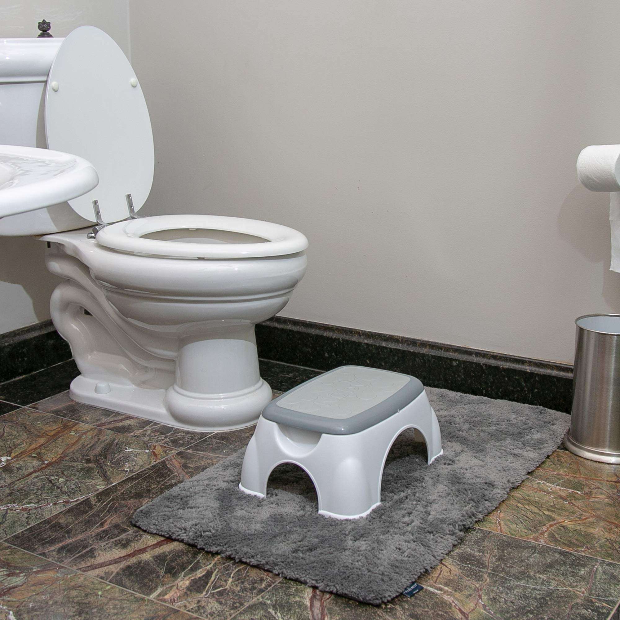 Nuby Gray Step Up Stool for Kids - Baby Products by Handbags Specialist Headquarter | Available at Handbags Specialist Headquarter