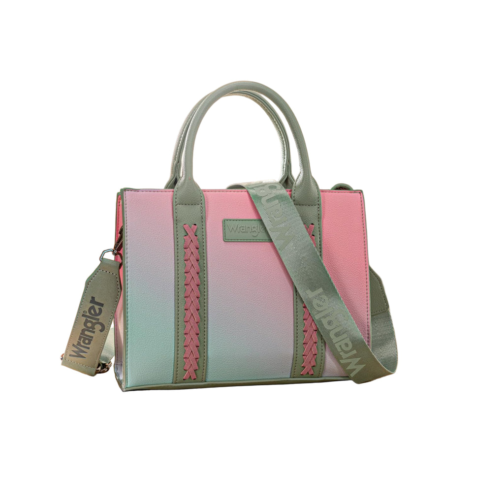 Western Chic Wrangler Tote: Vegan Leather, Versatile Strap