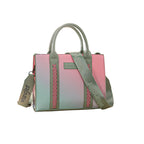 Western Chic Wrangler Tote: Vegan Leather, Versatile Strap