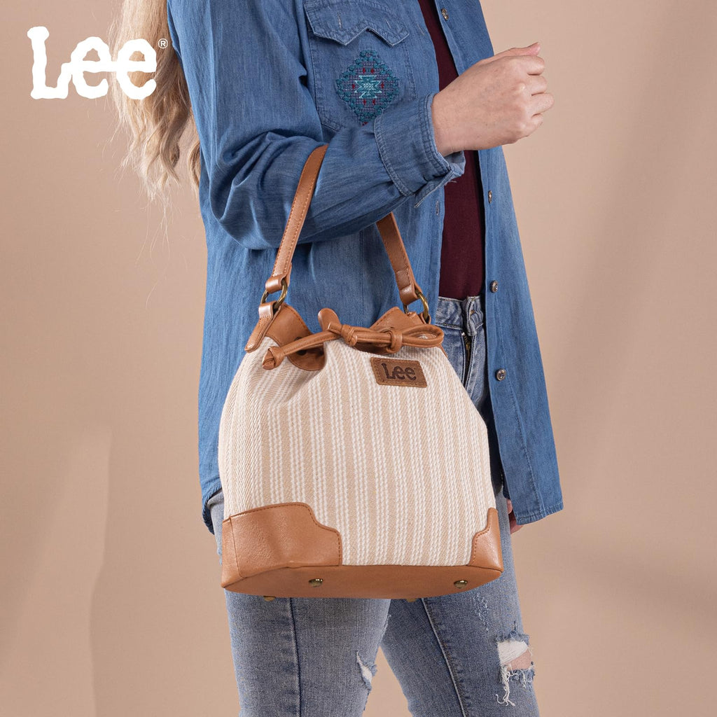 Montana West Lee Drawstring Hobo Bucket Bag -  by Handbags Specialist Headquarter | Available at Handbags Specialist Headquarter