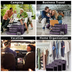 BAGAIL Travel Cubes: 8/9 Set Packing Organizers -  by Handbags Specialist Headquarter | Available at Handbags Specialist Headquarter