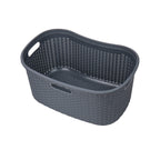 Ivory Wicker Mind Reader 40L Laundry Basket - Laundry Baskets by Handbags Specialist Headquarter | Available at Handbags Specialist Headquarter