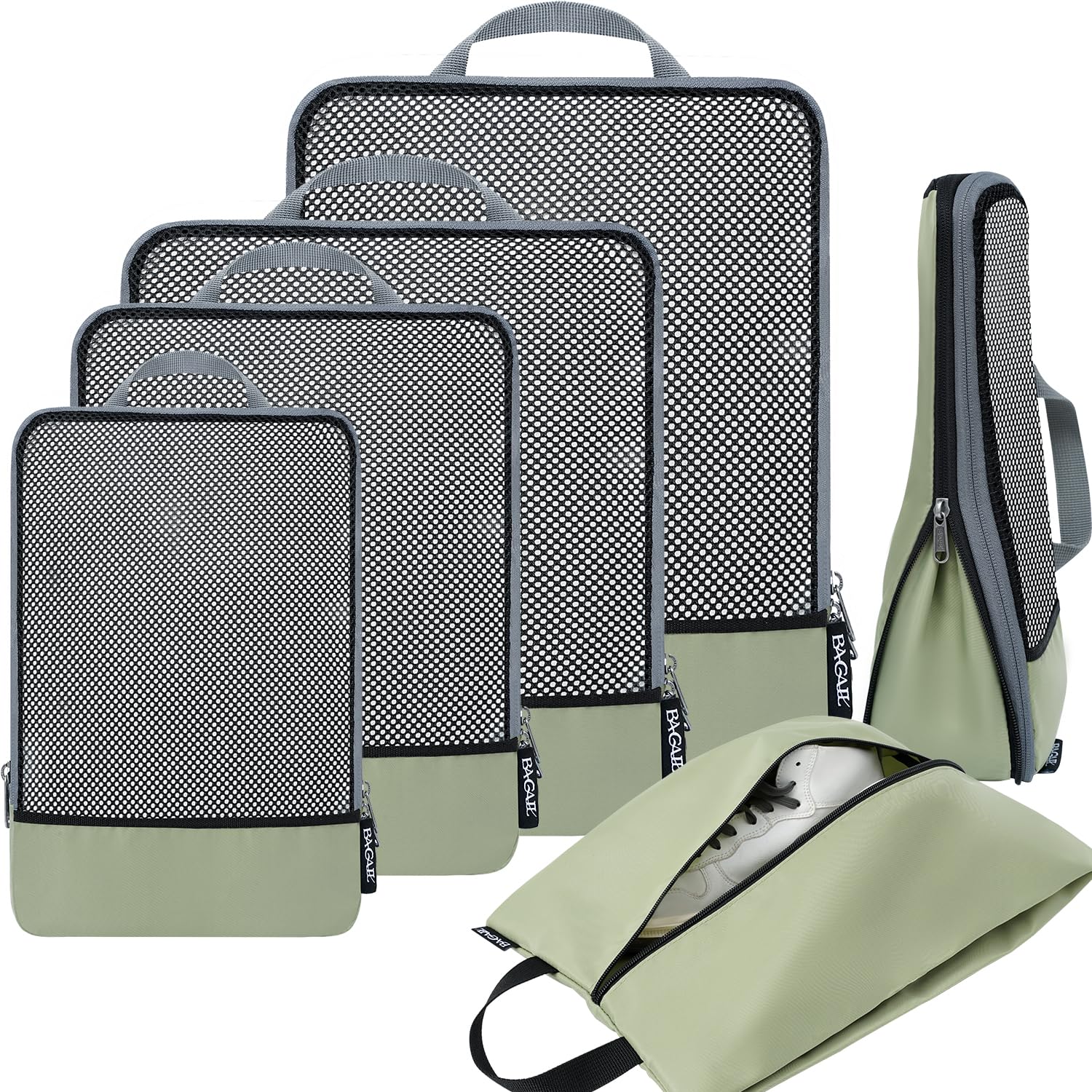 BAGAIL Expandable Travel Compression Cubes Set -  by Handbags Specialist Headquarter | Available at Handbags Specialist Headquarter