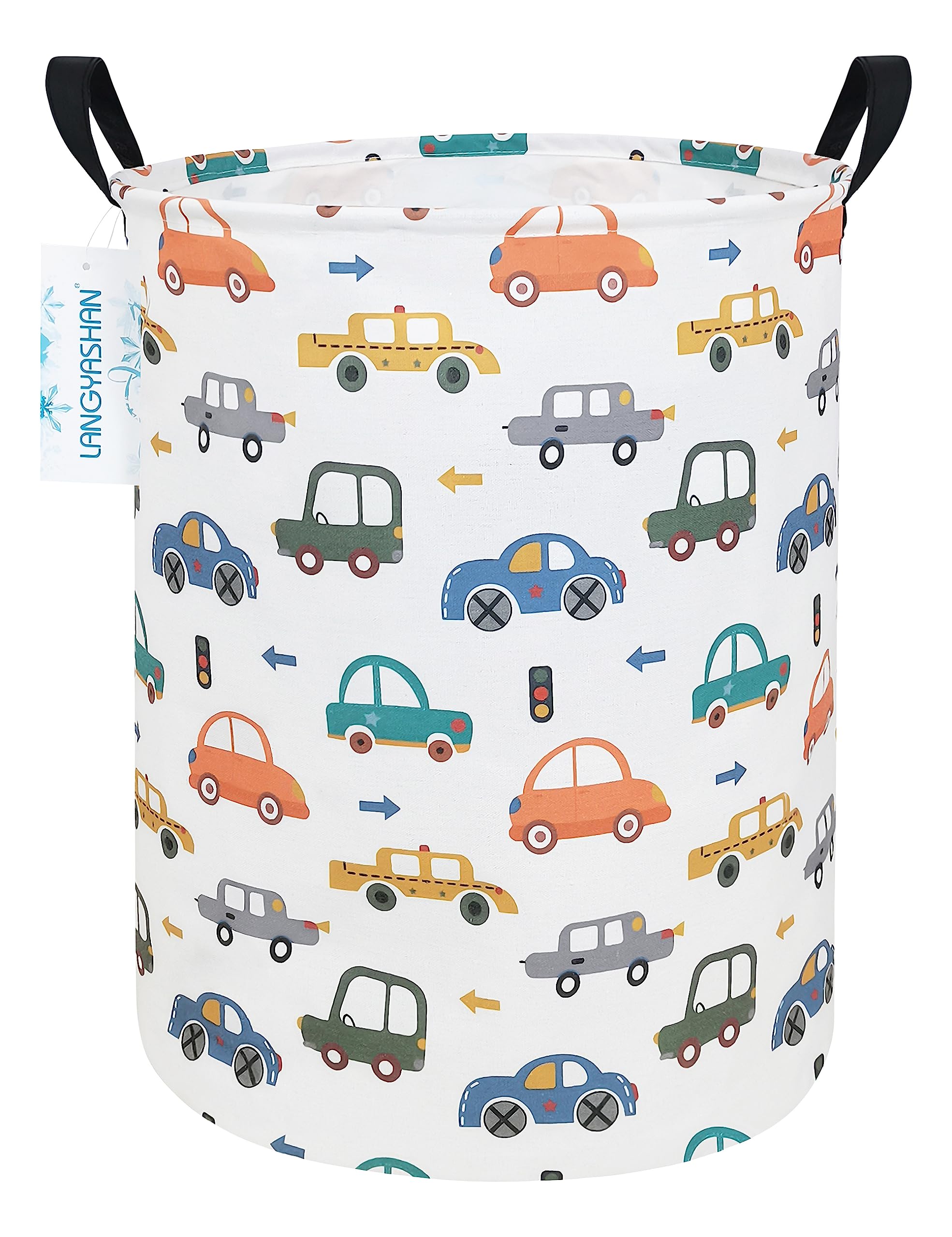 Collapsible Canvas Hamper by LANGYASHAN - Laundry Baskets by Handbags Specialist Headquarter | Available at Handbags Specialist Headquarter