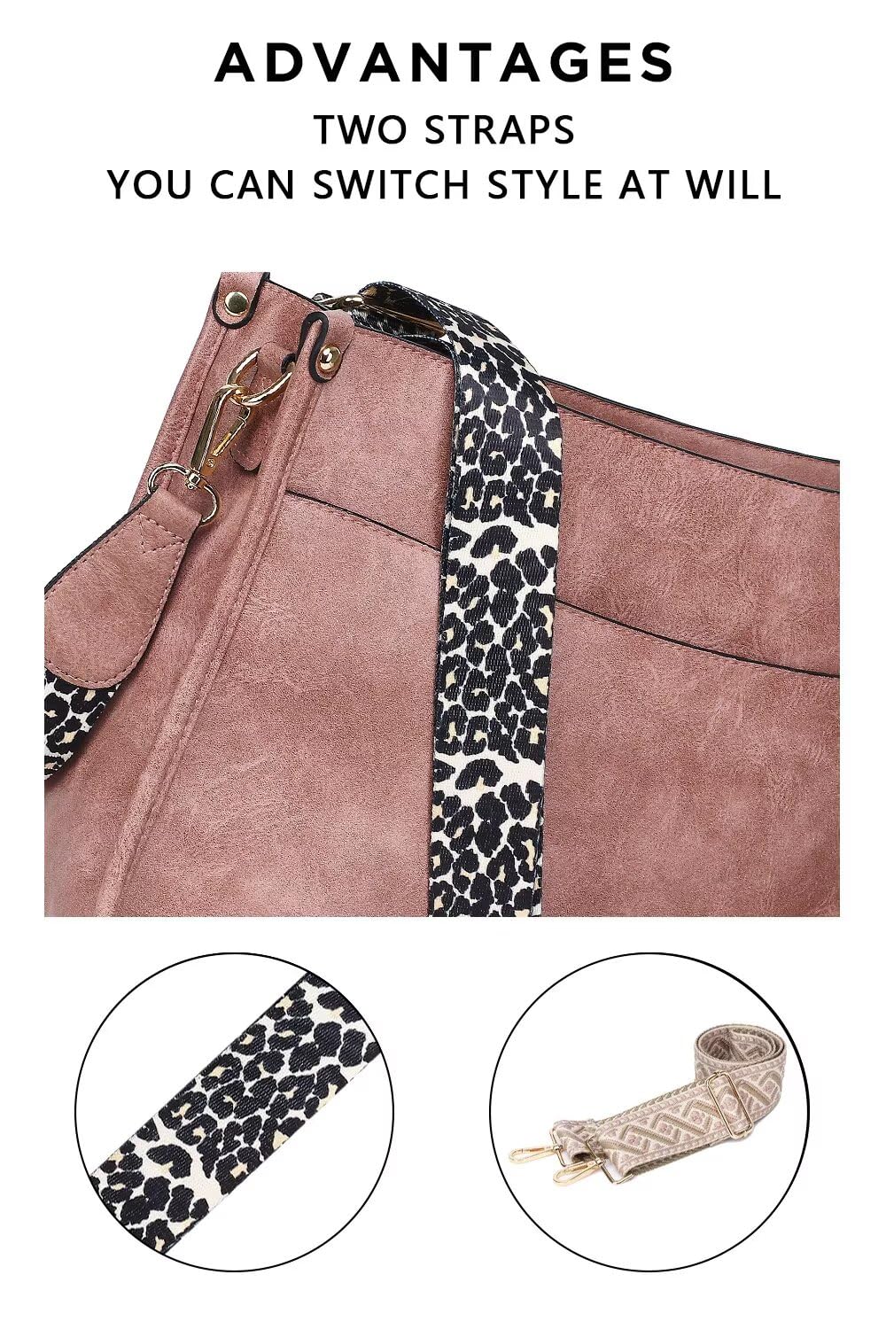 AUYOCO Chic Vegan Leather Crossbody Bag with Strap -  by Handbags Specialist Headquarter | Available at Handbags Specialist Headquarter