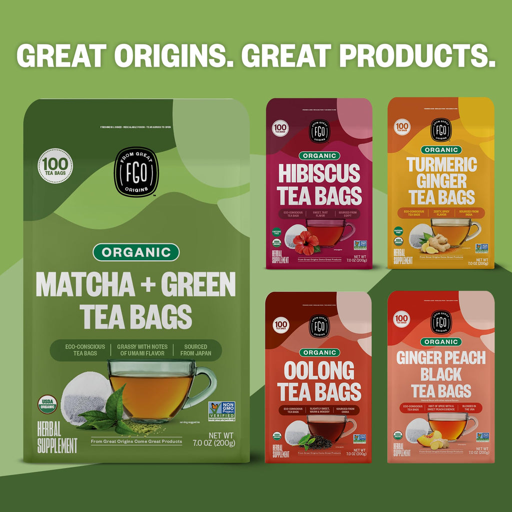 ElderZen Organic Tea - Caffeine-Free Eco Bags -  by Handbags Specialist Headquarter | Available at Handbags Specialist Headquarter