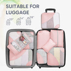 OlarHike Travel Cube Set - Cream Organizer & Gifts -  by Handbags Specialist Headquarter | Available at Handbags Specialist Headquarter