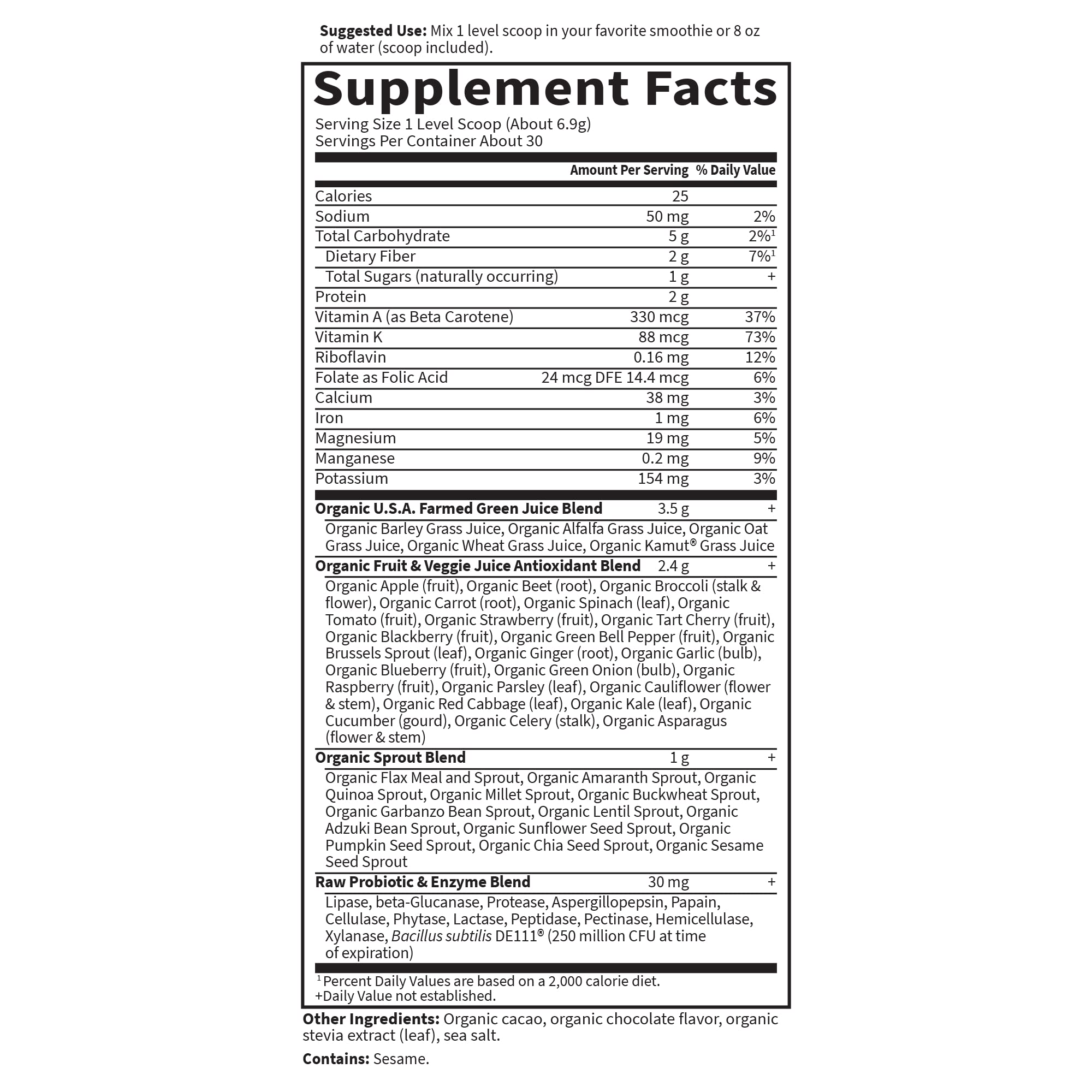 GreenVitality Superfood Powder - Juiced Greens Blend - Health Care by Handbags Specialist Headquarter | Available at Handbags Specialist Headquarter