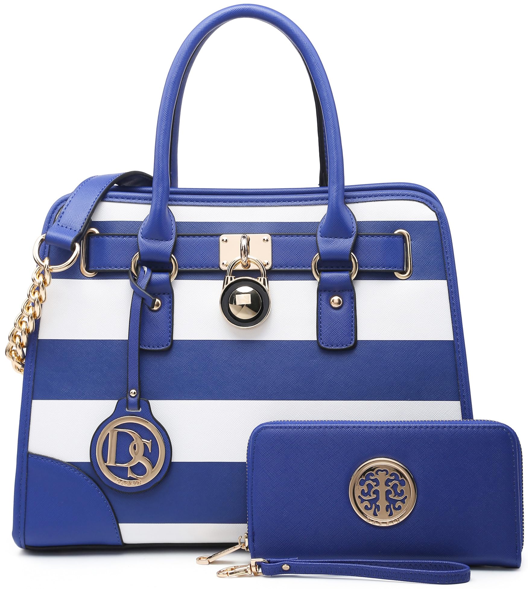 Dasein Women’s 2pcs Satchel & Shoulder Bag Set