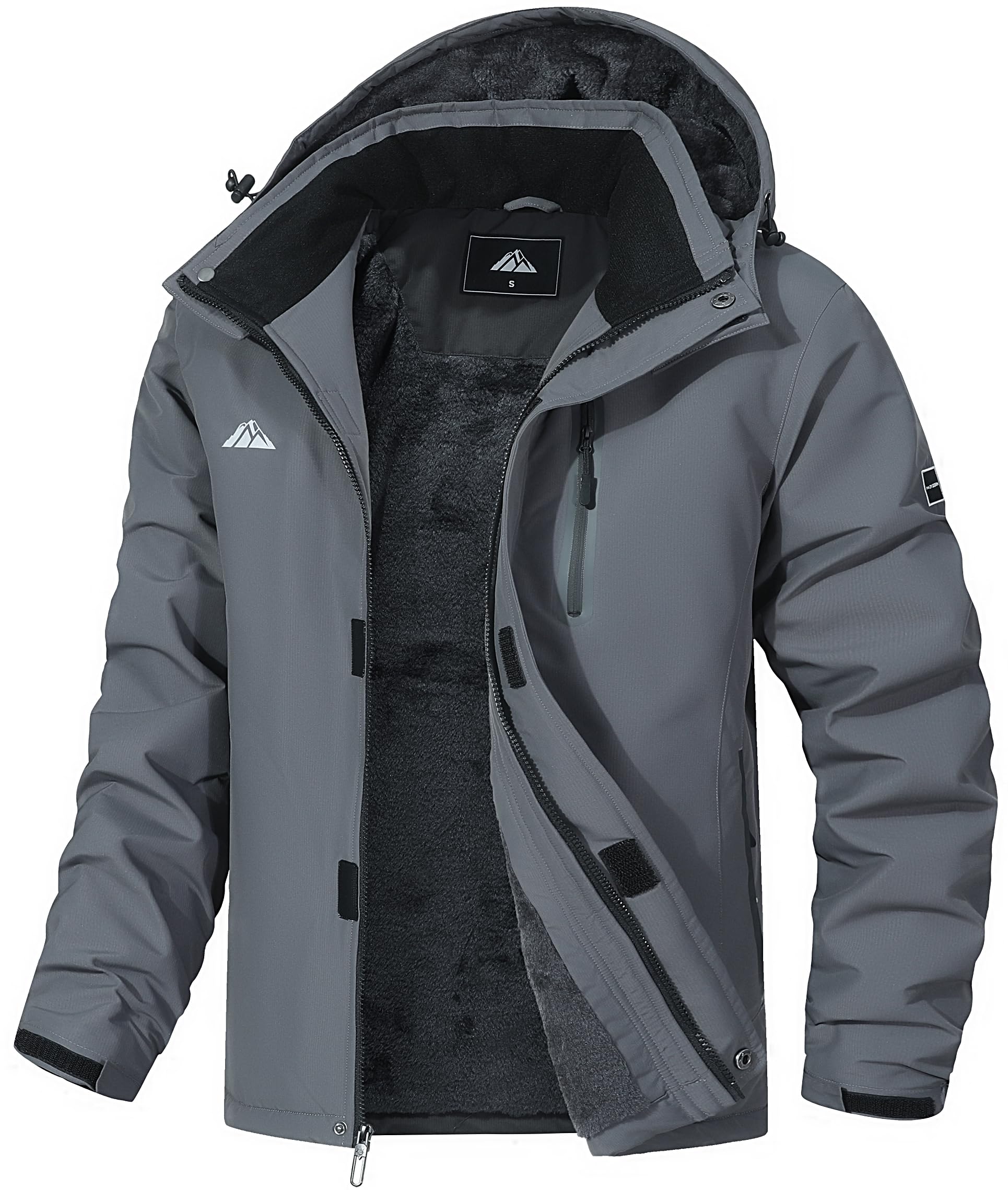 Men's Mountain Ski Jacket - Waterproof & Warm