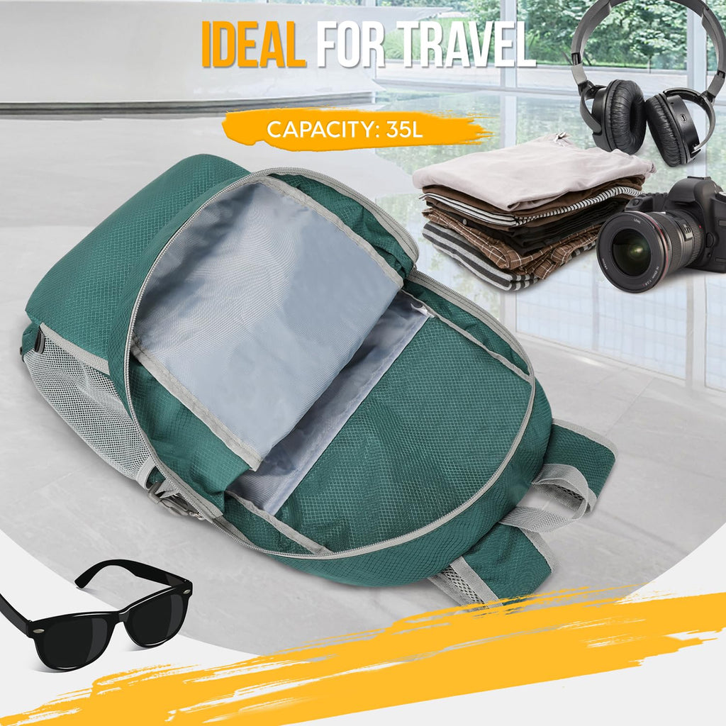 ZOMAKE 35L Compact Waterproof Hiking Backpack - Backpack Bags by Handbags Specialist Headquarter | Available at Handbags Specialist Headquarter