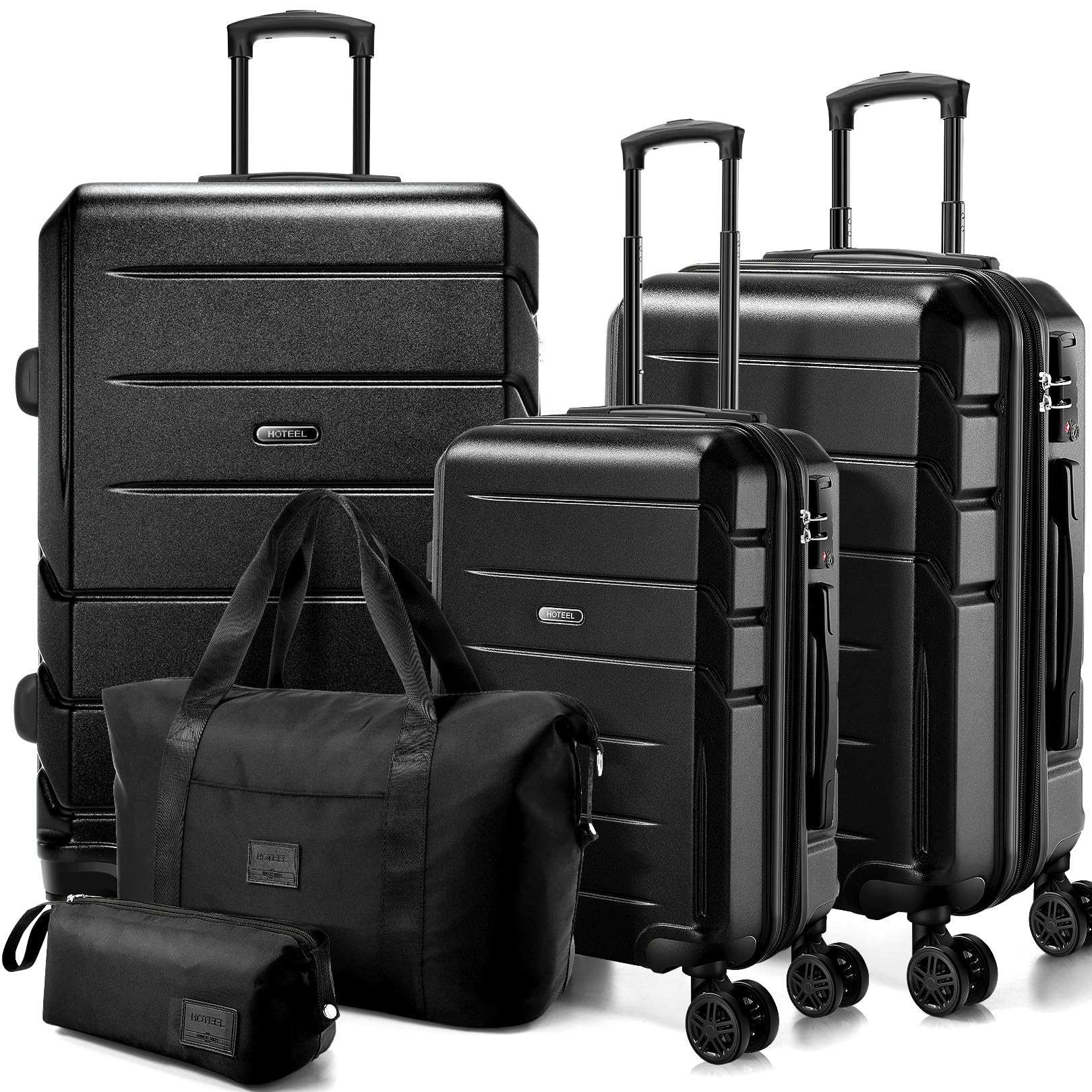 Hoteel 3-Piece Luggage Set - Luggage Travel Bags by Handbags Specialist Headquarter | Available at Handbags Specialist Headquarter