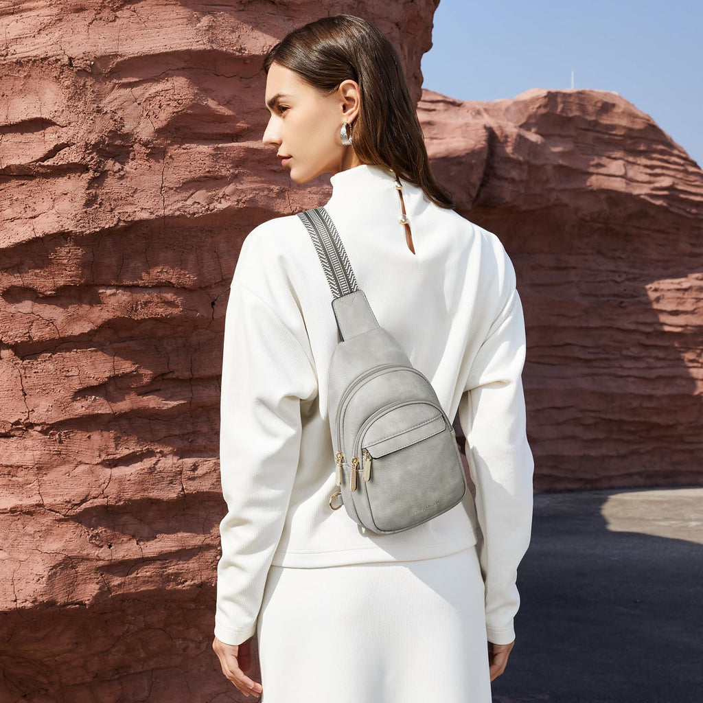 BOSTANTEN Chic Leather Crossbody Sling Bag -  by Handbags Specialist Headquarter | Available at Handbags Specialist Headquarter