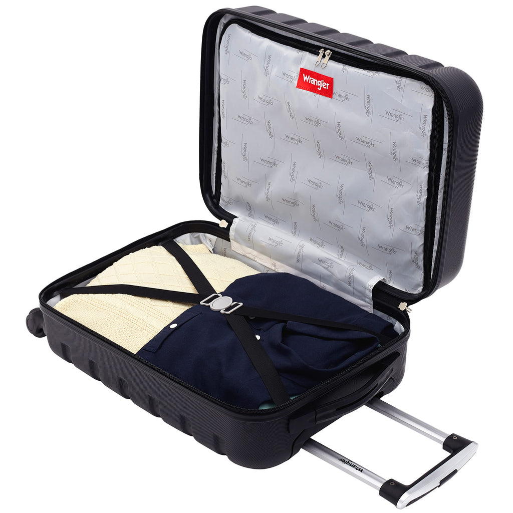 Wrangler 22 Olive Hardside Spinner Carry-On