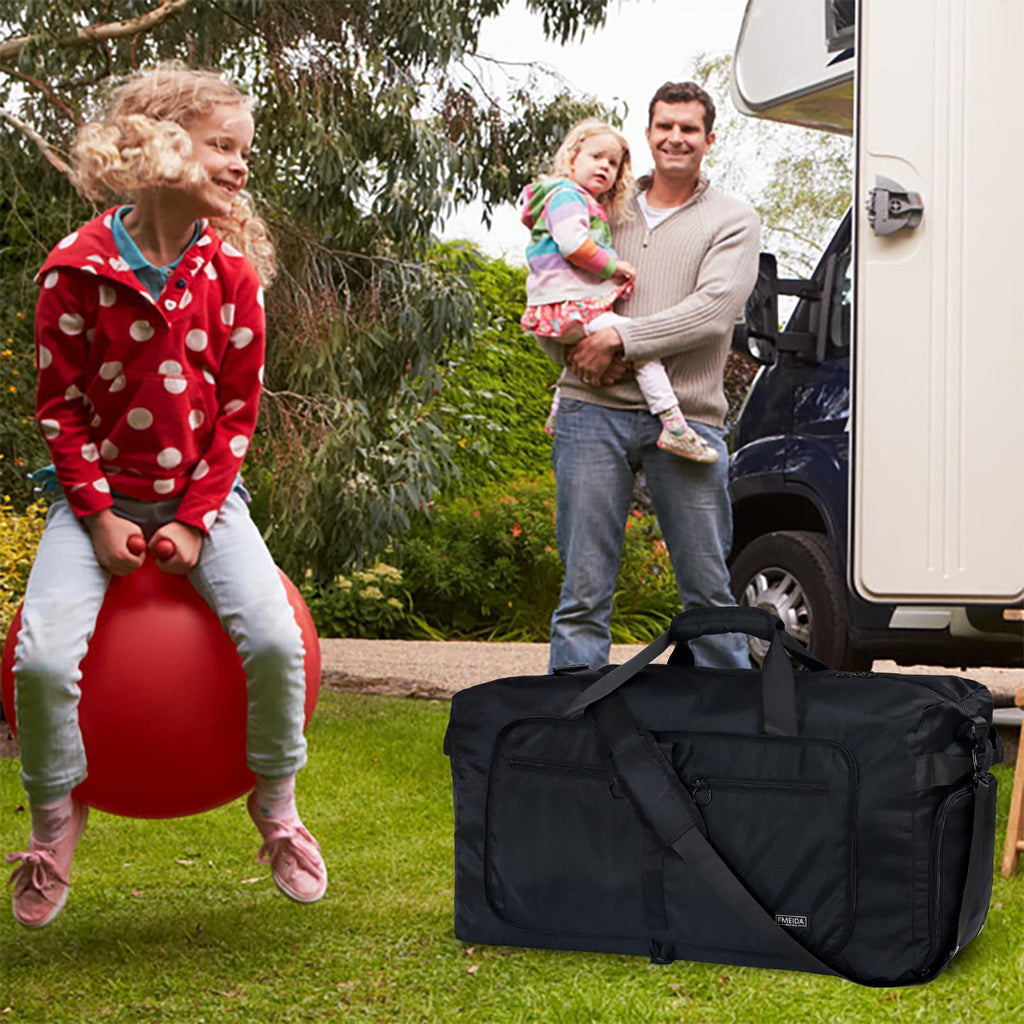 VoyageMax 65L Foldable Duffel - Water-Repellent