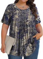 SoftTunic-Plus Crew SS - Tops by Handbags Specialist Headquarter | Available at Handbags Specialist Headquarter