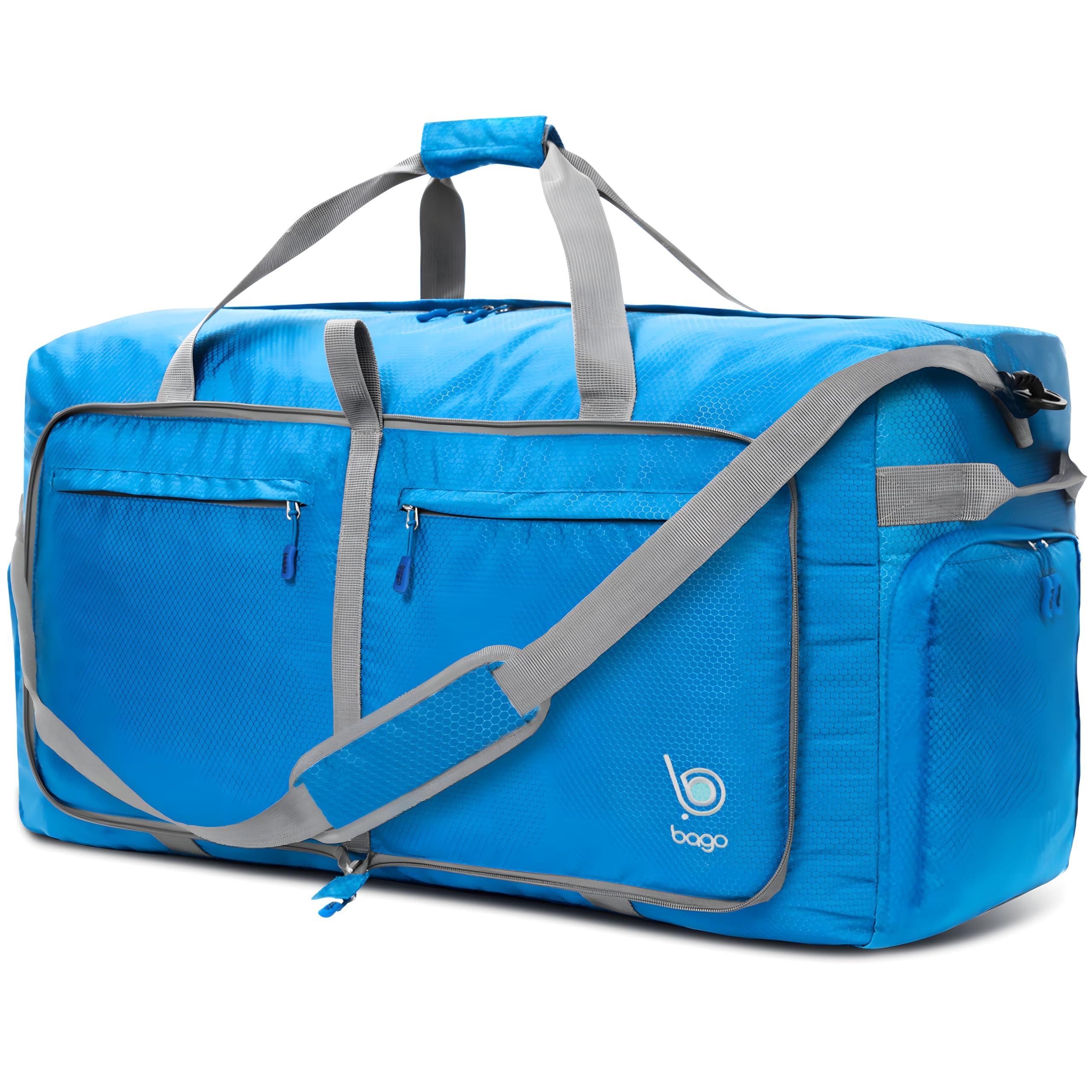 Bago 60L Foldable Travel Duffle Bag with Shoe Compartment
