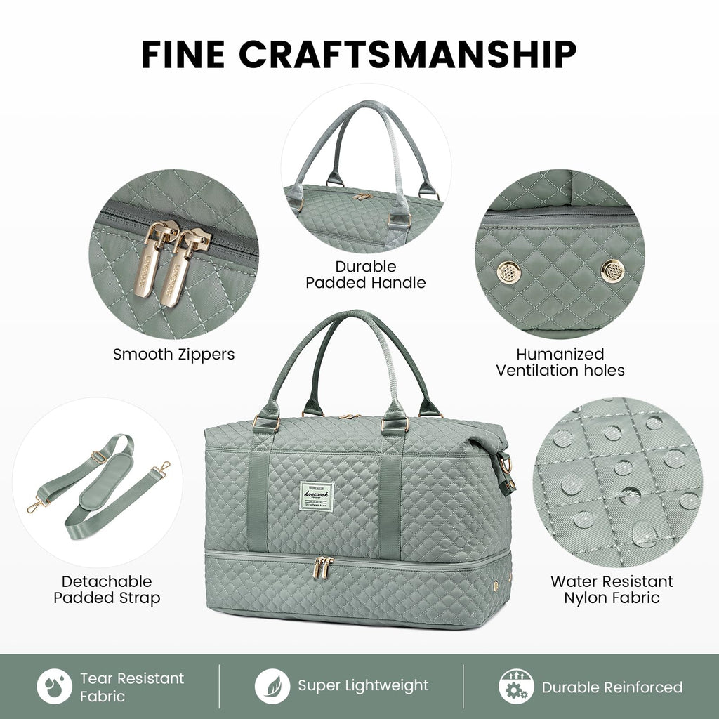 LOVEVOOK All-in-One Duffle: Travel & Gym Ready - Luggage Travel Bags by Handbags Specialist Headquarter | Available at Handbags Specialist Headquarter