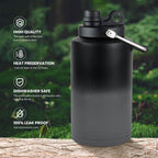 HydraGuard 128oz: Dual-Vacuum Stainless Water Jug - Water Bottles by Handbags Specialist Headquarter | Available at Handbags Specialist Headquarter