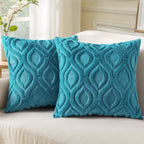 Farmhouse Faux Wool Pillow Covers - Decor by Handbags Specialist Headquarter | Available at Handbags Specialist Headquarter