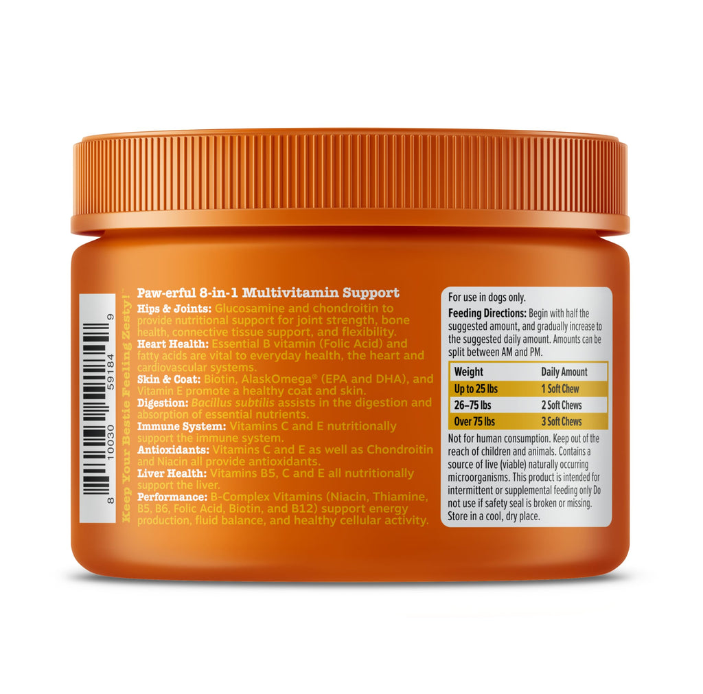 PawZest Omega Multivitamin Chews - Senior & Puppy -  by Handbags Specialist Headquarter | Available at Handbags Specialist Headquarter