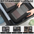 BAGAIL Expandable Travel Compression Cubes Set -  by Handbags Specialist Headquarter | Available at Handbags Specialist Headquarter