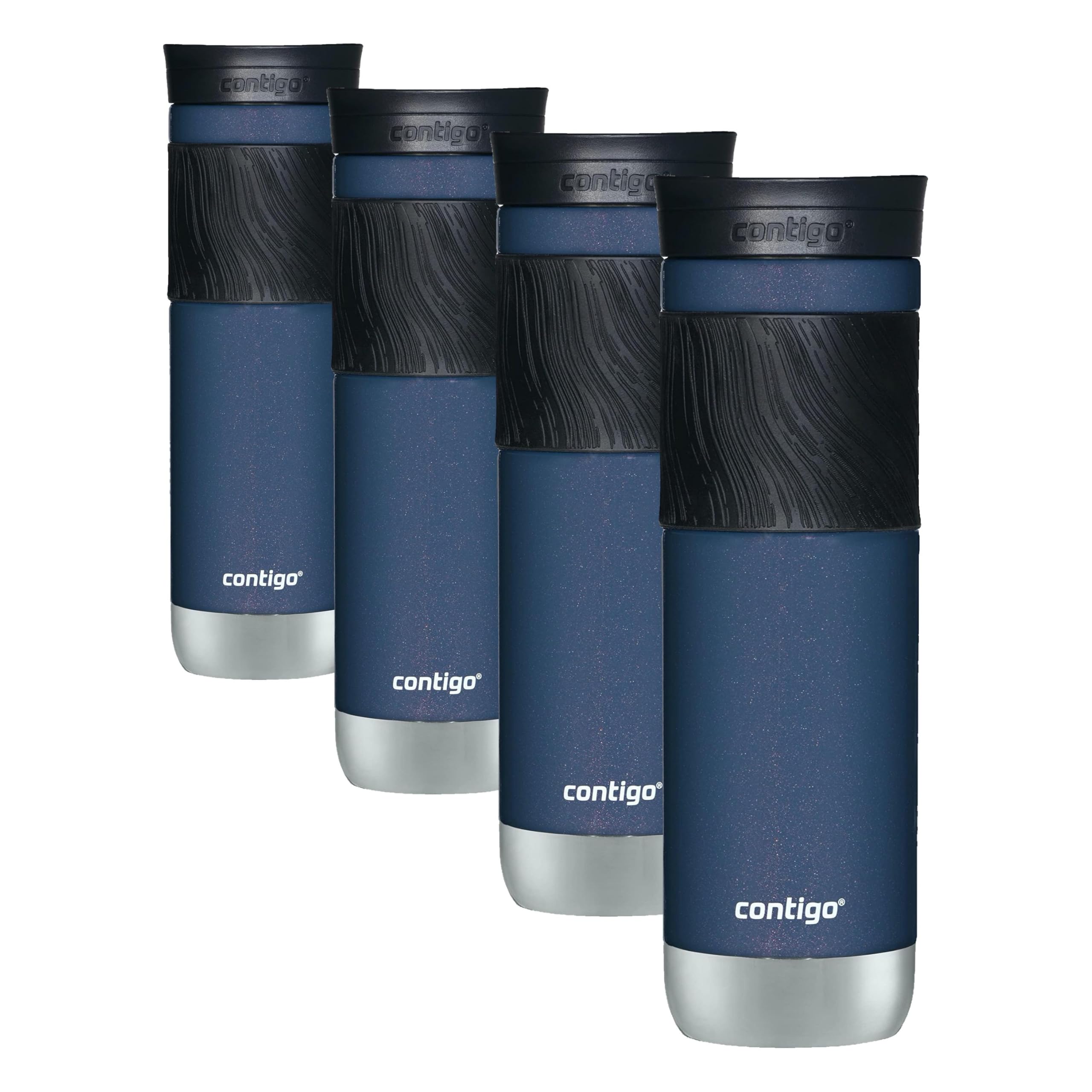 SNAPSEAL Grip Stainless Travel Mug 20oz - Blue/Berry - Water Bottles by Handbags Specialist Headquarter | Available at Handbags Specialist Headquarter