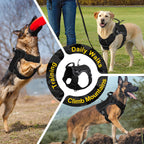 GuardianGrip Tactical Dog Vest - Large, Reflective, Green -  by Handbags Specialist Headquarter | Available at Handbags Specialist Headquarter