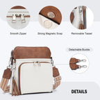 Tassel Charm Crossbody Bag for Women -  by Handbags Specialist Headquarter | Available at Handbags Specialist Headquarter