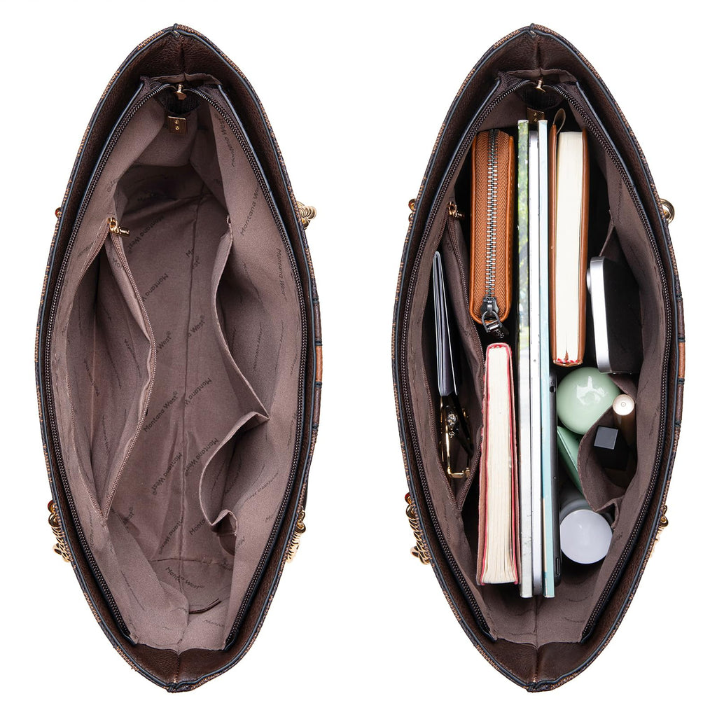 Montana Chic: Women's Chain-Handle Tote