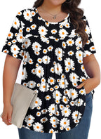 SoftTunic-Plus Crew SS - Tops by Handbags Specialist Headquarter | Available at Handbags Specialist Headquarter